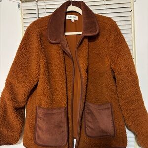 Alex Mill Women's Rust Teddy Jacket